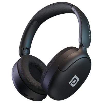 Portronics Muffs M5 Over Ear Hybrid ANC Bluetooth Headphone (Black)
