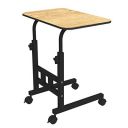 Portronics My Buddy D Wood Multipurpose Movable & Adjustable Table for Computer & Laptop(Brown)...