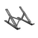 Portronics My Buddy K, a Foldable Height Adjustable Metal Frame Laptop Stand, Ergonomic, OverHeating Protection for Laptops, All Laptops & MacBooks (Grey)...
