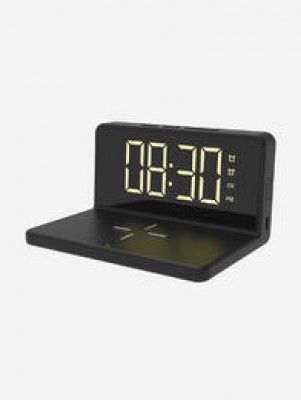 PORTRONICS POR 1042 Freedom 4A Desktop Wireless Charger with Digital Alarm Clock