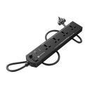 Portronics Power Plate 10 Extension Board 1500 Watts, 6 Amp Multi Plug (Black)...