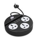 Portronics Power Plate 5 1500W Power Converter with USB Charger & Mobile Holder 3AC Socket + 3USB Ports, 1.5 m Cord Length (Black)...