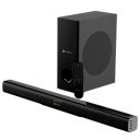 Portronics Pure Sound 104 100W Bluetooth Soundbar with Wired Subwoofer, Bass Blasted, Remote Control(Black)...