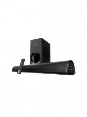 Portronics Pure Sound 105 200W Bluetooth Soundbar With Wired Subwoofer with 2.1 Channel H