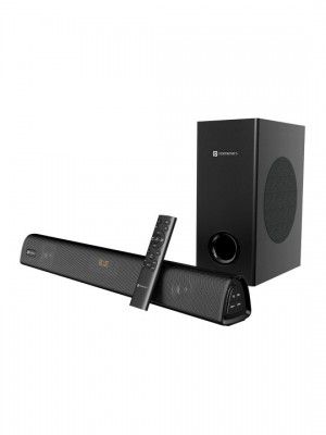 Portronics Pure Sound Pro X 80W Soundbar With Wired Subwoofer