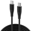 Portronics Silklink 60W PD Type-C to Type C Fast charging Cable (Black)...