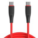 Portronics Silklink 60W PD Type-C to Type C Fast charging Cable for Type C Smartphone and Devices,Premium Silicon Cable, 1M(Red)...