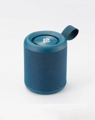 PORTRONICS SoundDrum P 20W Portable Bluetooth Speaker with 6-7 hrs Playback Time Handsfree Calling USB Slot Aux-in Port Type C Charging | FreeSize