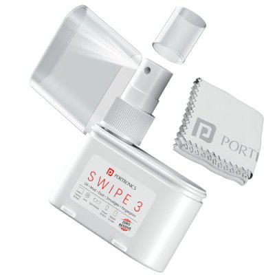 Portronics Swipe 3 Screen & Camera Cleaning Chemical Free Liquid Solution (White)
