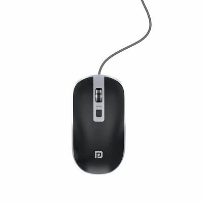 Portronics Toad 21 Wired Optical Mouse for Laptop/PC with Adjustable DPI, 1.5 M Length