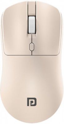Portronics Toad 33 Ambidextrous Optical Mouse (2.4GHz Wireless, Beige)