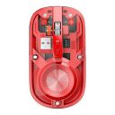 Portronics Toad 8 Transparent Wireless Bluetooth Mouse with Dual Wireless...