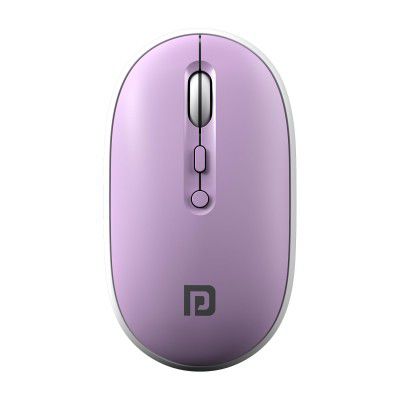 Portronics Toad II Bluetooth Mouse, with Bluetooth 5.0 & 2.4 Ghz Dual Wireless Connectivity, (Purple)