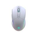 Portronics Toad One Bluetooth Mouse with 2.4 GHz & BT 5.3 Dual Wireless, 6 Buttons, Rechargeable, RGB Lights, Connect 3 Devices, Ergonomic Design (White)...