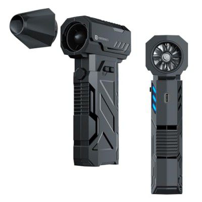 Portronics Tornado, Mini Handheld High Speed Air Duster, Rechargeable Type-C, for Cleaning Computers