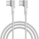 Portronics USB Type C Cable 2 A 1.2 m Konnect L 60W PD (Type C to Type C) Fast Charging...