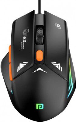 Portronics Vader Gaming Mouse with 6 Buttons, Thumb Support