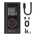 Portronics Vayu 7.0 Tyre Inflator, Full-Size Digital Display, 4000 mAh Battery, 150 PSI Pressure, Preset Modes, Flashlight with SOS, Pressure Detection (Black)...