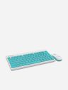 PORTRONICS White & Blue Key2 Wireless Keyboard & Mouse Combo...