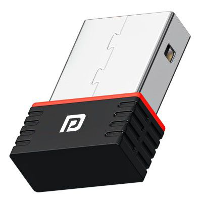 Portronics Wiplug 150 WiFi USB Mini Adapter Supports Wireless Data Upto 150 Mbps