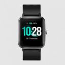 PORTRONICS Yogg Kronos Smartwatch with Activity Tracker (33mm TFT-LCD Display, IP68 Water Resistant, Black)...