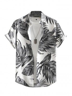 POSHAX Men Shirt|| Shirt for Men|| Casual Shirt for Men (Tropical)