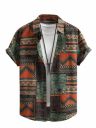 POSHAX Men Shirt|| Shirt for Men|| Casual Shirt for Men (Geomatric)...