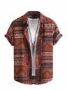 POSHAX Men Shirt|| Shirt for Men|| Casual Shirt for Men (Geomatric)...