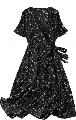 POSHAX Women's Rayon Midi Dress