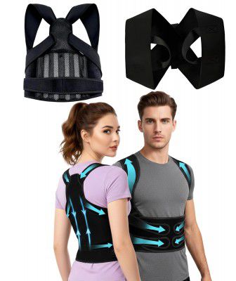 Posture Corrector Belt for Men, 2-Piece Set Back Pain Relief Belt