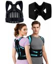 Posture Corrector Belt for Men, 2-Piece Set Back Pain Relief Belt...