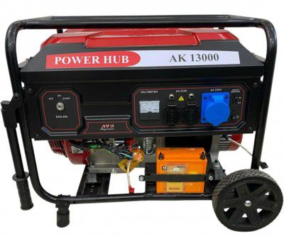 POWER HUB AK13000-10000 Watts OR 10KW Powered Self Start With Heavy Duty Engine