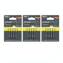 POWER ONE Longlife AAA Alkaline Battery- 12 Pieces...