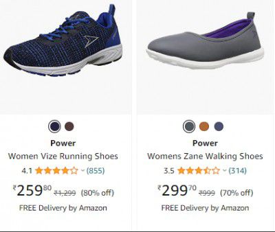 Power Womens Sports Shoes Upto 80% Off