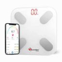 PowerMax Fitness® BCA-150 Smart Bluetooth Body Fat Scale - Smart BMI Digital Bathroom Wireless Weight Scale & Body Composition Analyser with Smartphone App...