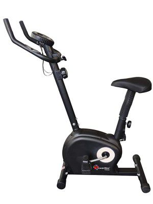 PowerMax Fitness BU-510-AL152 Steel Exercise Upright Bike