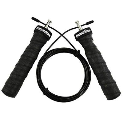 PowerMax Fitness JS-3 Skipping Rope for Unisex Adults