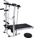 Powermax Fitness MFT-400 Non-Electric Multifunction Manual Treadmill For Home Use Treadmill...