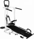 Powermax Fitness MFT-410-4 in 1 Multifunction Manual with Jogger, Stepper, Twister & PushUp Bar Treadmill...