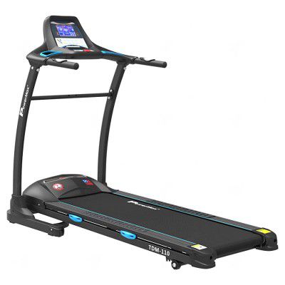 Powermax Fitness TDM-110 (2.0 HP) Motorized Treadmill with 7.2inch Vivid Color Display