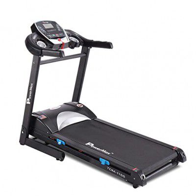 PowerMax Fitness TDM-115S 2HP (4HP Peak) Motorized Treadmill