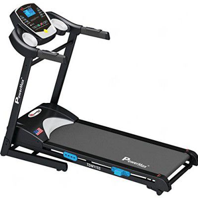 PowerMax Fitness TDM-115S 2HP (4HP Peak) Motorized Treadmill