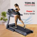 Powermax Fitness TDM-96 (4 HP) for Home Use with LCD, BT App, Foldable Motorized Manual Treadmill...