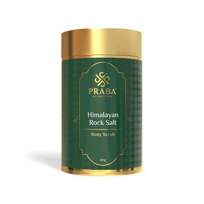 PRABA AYURVEDHA Himalayan Rock Salt Body Scrub 100 g