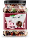 Prakriti Naturals Healthy Nutmix 1KG Almonds, Cashews, Raisins, Cranberries, Walnuts, Apricots, Kiwi...