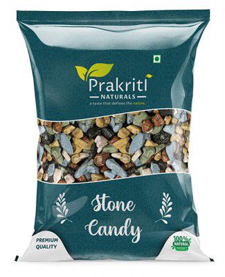 Prakriti Naturals® Rock Candy - Stone Candy | Milk Stone Chocolate | Rock Shape Chocolate (400 Grams)