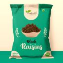 Prakriti Naturals Seedless Black Raisins - 1kg | Dried Black Kishmish Raisins  (1000 g)...