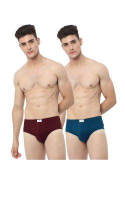 PRAKSAM COTTON'S BUGGI Multicolour Brief Combo(1X2) Pack