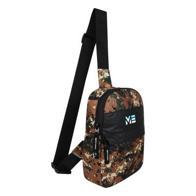 Pramadda Pure Luxury ME SERIES Street Style Crossbody Chest Bag For Men Women Travel (Alpha - Army Print)