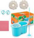 Pranays Kleanup Sponge Wipe, Spin Mop Bucket, Pocha, Magic Mop 2Refill for Wet-Dry Floor Cleaning Sponge Wipe...